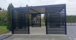 Ogłoszenie - CarPort PREMIUM - Wiata samochodowa 5x5 Antracyt - TS1024 - Szczecin - 14 600,00 zł