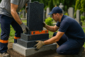 Ogłoszenie - Poprawienie, naprawienie, pomnika,  tel. 504-746-203,  Wrocław, nagrobka, grobu, cmentarz  osobowice - Wrocław