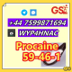 Ogłoszenie - Top Procaine HCl Manufacturer – CAS 51=05=8, Serving EU Clients Reliably - Katowice - 88,00 zł