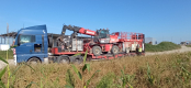 Ogłoszenie - Transport wózków widłowych maszyn koparek Poznań 604 999 084 - Poznań
