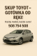 Ogłoszenie - Skup Toyot Odkup Toyot /Każdy model, każde auto! - Śląskie