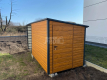 Ogłoszenie - Schowek - Domek Ogrodowy 3x2m + wiata 3m - Drzwi - jasny orzech - dach spad w tył GP552 - Mrągowo - 5 700,00 zł
