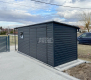 Ogłoszenie - Schowek - Domek Ogrodowy 5x2m + wiata 1m - Drzwi - okno - antracyt - dach spad w tył GP550 - Zamość - 5 650,00 zł