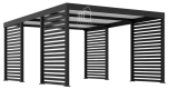 Ogłoszenie - CarPort PREMIUM - Wiata samochodowa 4x5 Antracyt Zabudowa - ID957 - Bełchatów - 11 390,00 zł
