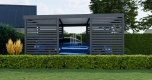 Ogłoszenie - CarPort PREMIUM - Wiata samochodowa 4x5 Antracyt Zabudowa - ID957 - Bełchatów - 11 390,00 zł