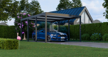 Ogłoszenie - CarPort PREMIUM - Wiata samochodowa 4x5 Antracyt - ID958 - Koszalin - 9 990,00 zł