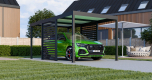 Ogłoszenie - CarPort PREMIUM - Wiata samochodowa 3x5 Antracyt Zabudowa - ID956 - Elbląg - 9 300,00 zł