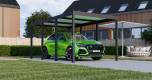 Ogłoszenie - CarPort PREMIUM - Wiata samochodowa 3x5 Antracyt - ID955 - Nowy Sącz - 7 500,00 zł