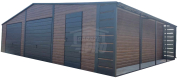 Ogłoszenie - Garaż blaszany 10x6m + wiata 1m 2x Brama uchylna 2x okno drzwi rynny dach  GP455 - Oświęcim - 24 890,00 zł