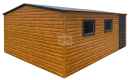 Ogłoszenie - Schowek - Domek Ogrodowy 5x6m - drzwi - 2x okno - jasny orzech - dach spad w tył GP561 - Przemyśl - 10 990,00 zł
