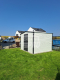 Ogłoszenie - Schowek - Domek ogrodowy - 3x3m - drzwi - antracyt - biały - dach dwuspadowy GP456 - Radom - 4 590,00 zł