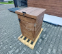 Ogłoszenie - Zabudowa kosza na śmieci wiata śmietnikowa obudowa kubła 80x70x120 cm 1x240L ciemny orzech GP508 - Malbork - 1 500,00 zł