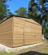 Ogłoszenie - Garaż Blaszany 4x5m - Brama uchylna - drzwi - Winchester - drewnopodobny - dach dwuspadowy GP453 - Przemyśl - 7 590,00 zł