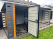 Ogłoszenie - Schowek Domek ogrodowy 2,5x2,5m + wiata 2,5m + wiata 0,3m Drzwi okno drewnopodobny - dach  GP526 - Międzyrzecz - 6 250,00 zł