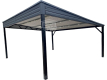 Ogłoszenie - Wiata samochodowa CarPort 6x5,8m - antracyt - dach spad w tył GP487 - Opole - 12 800,00 zł