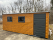 Ogłoszenie - Schowek - Domek Ogrodowy 5x6m - drzwi - 2x okno - jasny orzech - dach spad w tył TS1047 - Nowy Sącz - 11 990,00 zł