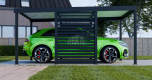Ogłoszenie - CarPort PREMIUM - Wiata samochodowa 3x5 Antracyt Zabudowa - TS1039 - Legnica - 9 300,00 zł