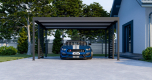 Ogłoszenie - CarPort PREMIUM - Wiata samochodowa 5x5 Antracyt Zabudowa - TS1043 - Jaworzno - 11 790,00 zł