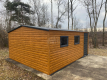 Ogłoszenie - Schowek - Domek Ogrodowy 5x6m - drzwi - 2x okno - jasny orzech - dach spad w tył TS1047 - Nowy Sącz - 11 990,00 zł