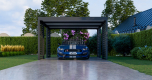 Ogłoszenie - CarPort PREMIUM - Wiata samochodowa 4x5 Antracyt Zabudowa - TS1040 - Lubin - 11 390,00 zł