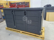 Ogłoszenie - Zabudowa koszy na śmieci wiata śmietnikowa obudowa kubłów 207x80x120 cm 3x240L antracyt TKD358 - Jelenia Góra - 3 450,00 zł