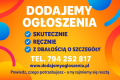 Ogłoszenie - Publikacja ogłoszeń - lokalnie, ogólnopolsko, nawet do 800 serwisów