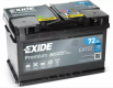 Ogłoszenie - Akumulator 72Ah 720A EA722 Exide Premium-DARMOWY DOWÓZ - Płock - 369,00 zł
