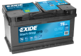 Ogłoszenie - Akumulator 75Ah 730A Exide Start Stop Efb EL752 P+  - Darmowy Dowóz i Wymiana - Kalisz - 545,00 zł