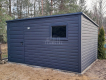 Ogłoszenie - Schowek - domek ogrodowy 3,5x2,5m - Drzwi - okno - antracyt - dach spad w tył TS1053 - Białogard - 4 950,00 zł