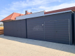 Ogłoszenie - Garaż  Blaszany - Magazyn 4,5x4,5m - Brama dwuskrzydłowa - antracyt - dach spad w przód TS1068. Miniaturka 3