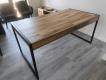 Ogłoszenie - Stół jadalniany HUD 2S HUDT403-D76 – 165×90 cm, dąb artisan/czarny mat. Miniaturka 1
