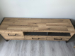 Ogłoszenie - Szafka RTV HUD 1D2S HUDT 131-C791 – 170 cm, dąb artisan/czarny mat. Miniaturka 2