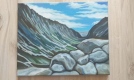 Ogłoszenie - Sprzedam obraz malowany ręcznie - Tatry. Miniaturka 1