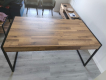 Ogłoszenie - Stół jadalniany HUD 2S HUDT403-D76 – 165×90 cm, dąb artisan/czarny mat. Miniaturka 3