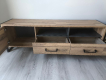 Ogłoszenie - Szafka RTV HUD 1D2S HUDT 131-C791 – 170 cm, dąb artisan/czarny mat. Miniaturka 3