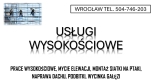 Ogłoszenie - Usługi wysokościowe, zabezpieczenie, naprawa, dachu, tel. 504-746-203, Wrocław, cennik. prace alpinistyczne.. Miniaturka 1