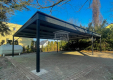 Ogłoszenie - Wiata samochodowa - Carport 9x5,5m - Antracyt - dach spad w tył GP589. Miniaturka 3