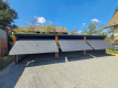 Ogłoszenie - Garaż blaszany 9x5m - 3x brama - ciemny orzech - drewnopodobny - antracyt - dach spad w tył  TS1073. Miniaturka 4