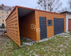 Ogłoszenie - Garaż blaszany 6x6m + Wiata 1,5m Brama uchylna drzwi okno drewnopodobny dach TKD250. Miniaturka 2