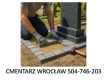 Ogłoszenie - Kamyki Wokół pomnika. Cmentarz Wrocław, tel. 504-746-203, ozdobienie grobu kamyczkami. Miniaturka 1