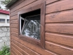 Ogłoszenie - Garaż blaszany 6x5m - 2x brama uchylna - okno - ciemny orzech - drewnopodobny - dach dwuspadowy SO130. Miniaturka 4