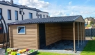 Ogłoszenie - Domek Narzędziowy z wiatą 6x6 dwuspadowy drewnopodobny, drzwi, okno. Miniaturka 6