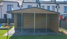 Ogłoszenie - Domek Narzędziowy z wiatą 6x6 dwuspadowy drewnopodobny, drzwi, okno. Miniaturka 5