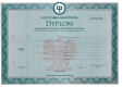 Ogłoszenie - Dyplom z Wpisem – Dyplomy i świadectwa kolekcjonerskie kupię dyplom magistra. Miniaturka 1
