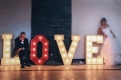 Ogłoszenie - Podświetlany napis LOVE wynajem 350 zł. Miniaturka 1