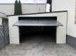 Ogłoszenie - Blaszany Garaż 4x5m – Biały RAL + Grafit, Dach Spad na bok, Brama uchylna. Miniaturka 1