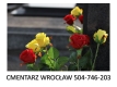 Ogłoszenie - Sprzątanie grobów na cmentarzu przy ulicy Zabrodzkiej  we Wrocławiu na klecinie, tel. 504-746-203, opieka nad grobem. Miniaturka 1