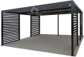 Ogłoszenie - CarPort PREMIUM - wiata samochodowa 5x5 - antracyt - dodatkowa zabudowa CP112. Miniaturka 1