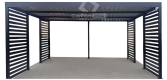 Ogłoszenie - CarPort PREMIUM - wiata samochodowa 5x5 - antracyt - dodatkowa zabudowa  CP114. Miniaturka 1
