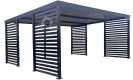 Ogłoszenie - CarPort PREMIUM - wiata samochodowa 5x5 - antracyt   CP115. Miniaturka 1